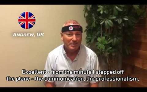 Suzermed Clinic – Testimonial from Andrew!
